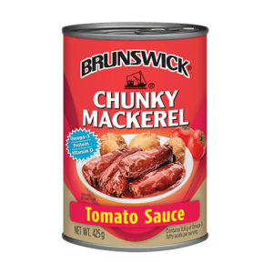 Brunswick<sup>®</sup> Chunky Mackerel in Tomato Sauce – 425g