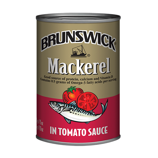 Brunswick<sup>®</sup> Mackerel in Tomato Sauce – 425g