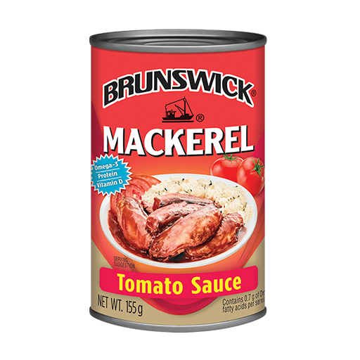 Brunswick<sup>®</sup> Mackerel in Tomato Sauce – 155g
