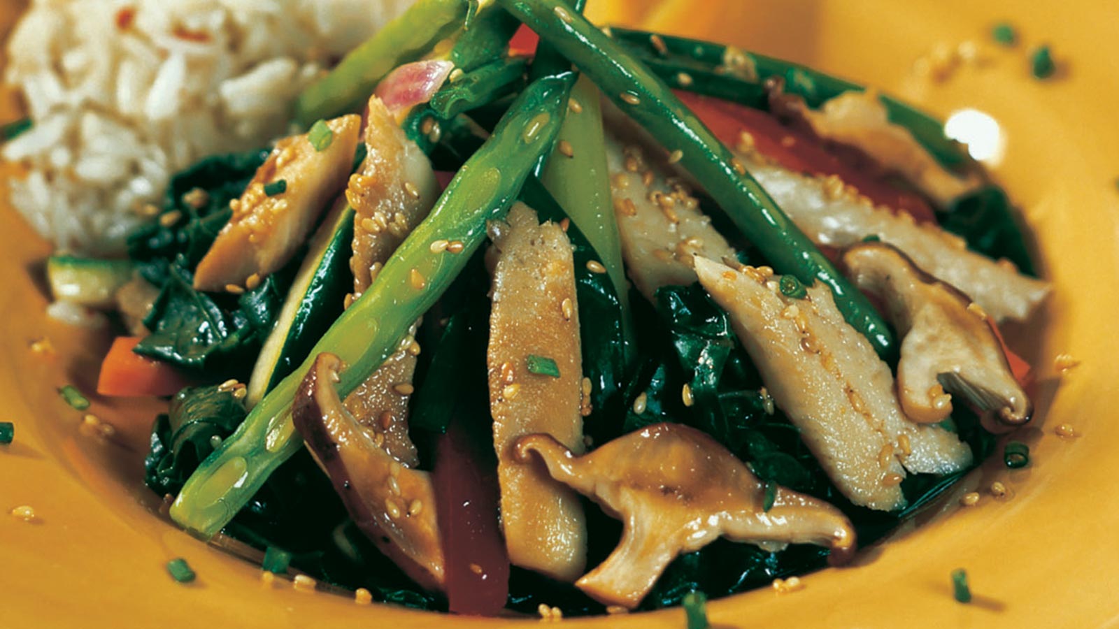 Stir-fried Mixed Greens 