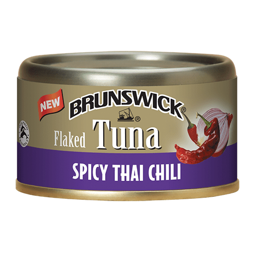 Brunswick<sup>®</sup> Flaked Tuna Spicy Thai Chili – 85g
