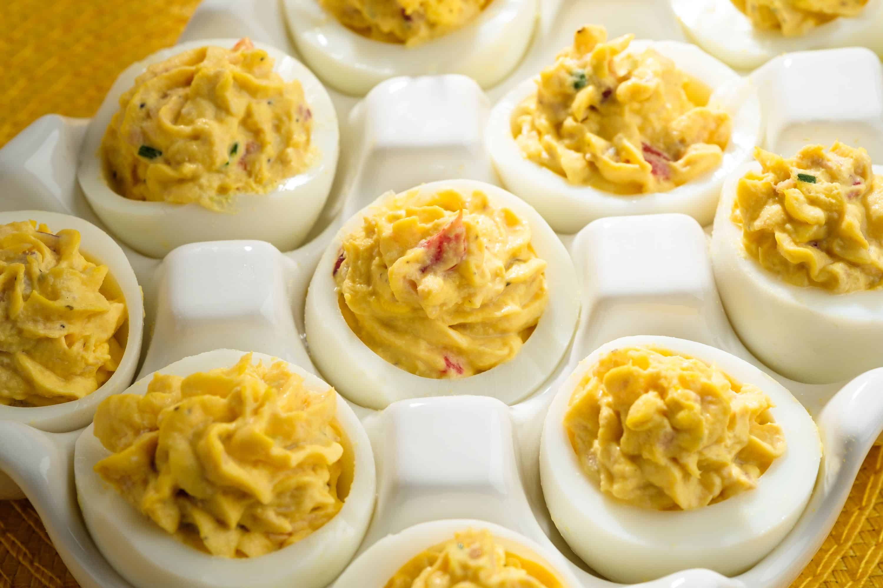 BRUNSWICK® SALMON DEVILED EGGS Brunswick® Seafood