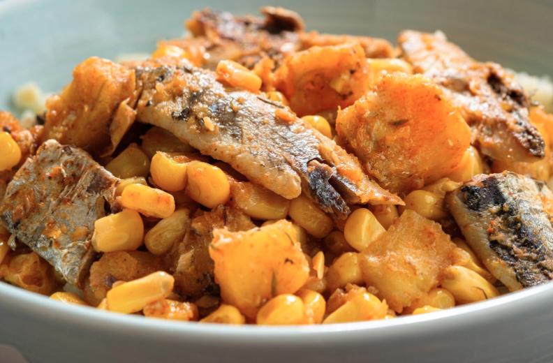 Brunswick Sardine Sweet Potatoes