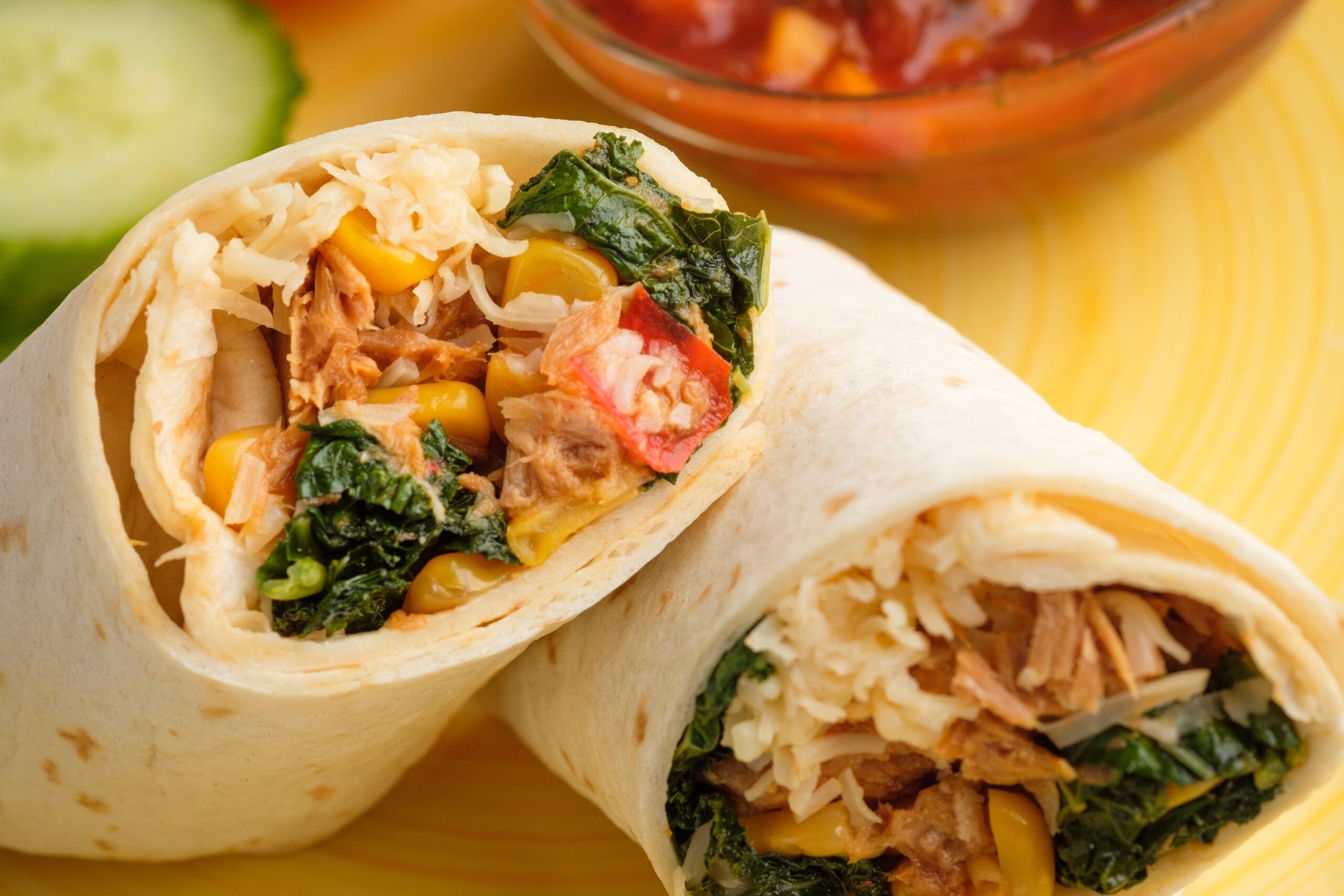 BRUNSWICK TUNA SALSA WRAP