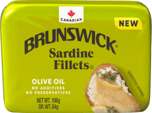 Brunswick<sup>®</sup> Sardine Fillets in Olive Oil