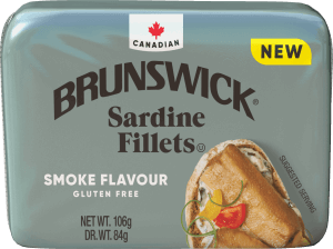 Brunswick<sup>®</sup> Sardine Fillets with Smoke Flavour