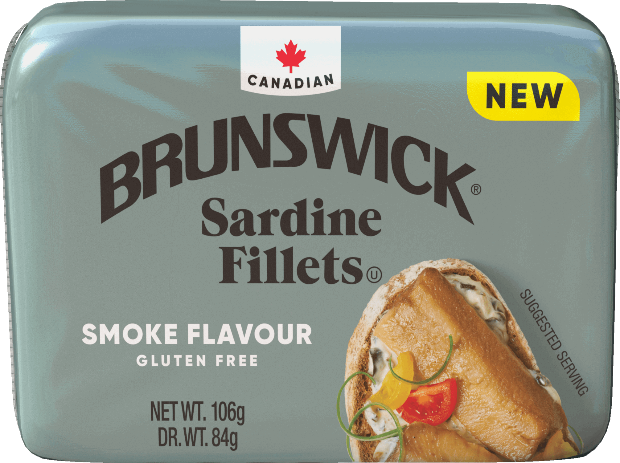 Brunswick<sup>®</sup> Sardine Fillets with Smoke Flavour