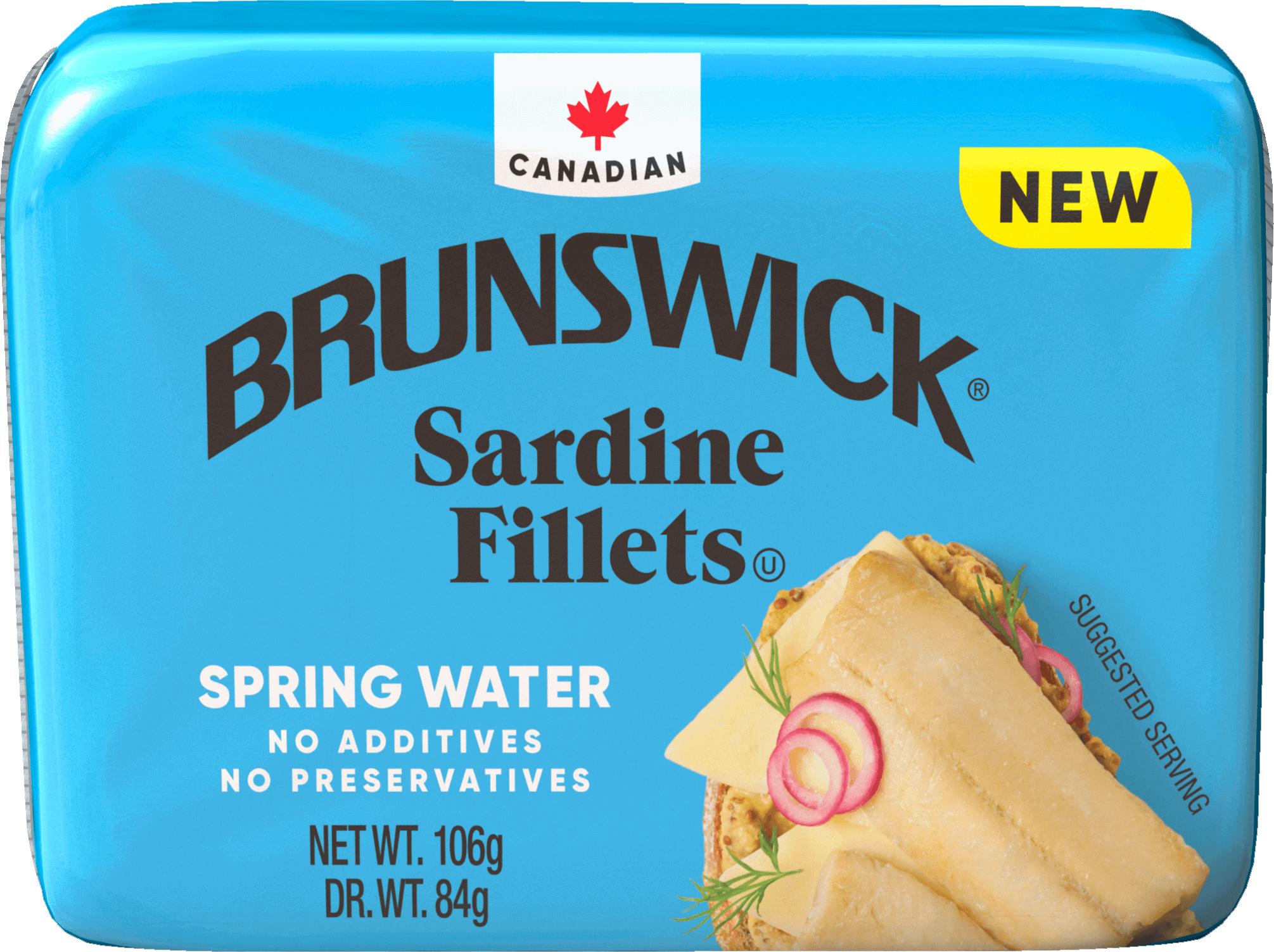 Brunswick<sup>®</sup> Sardine Fillets in Spring Water