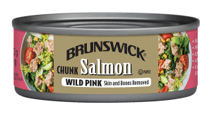 Brunswick<sup>®</sup> Chunk Salmon Wild Pink – 142g