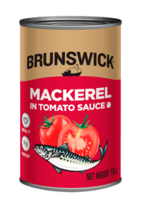 Brunswick<sup>®</sup> Mackerel in Tomato Sauce – 155g