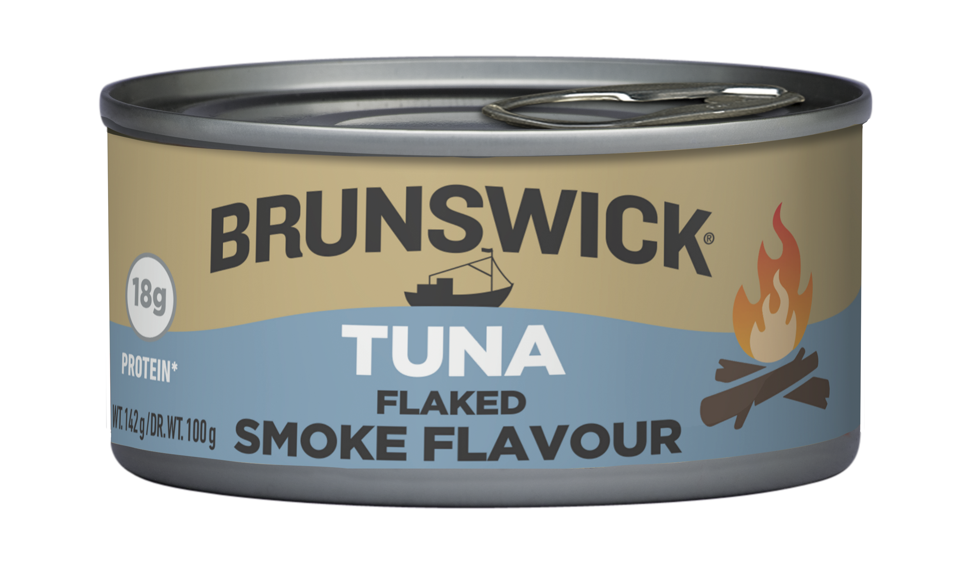 Brunswick<sup>®</sup> Flaked Tuna Smoked Flavour – 142g