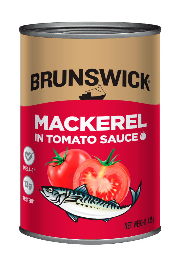 Brunswick<sup>®</sup> Mackerel in Tomato Sauce – 425g