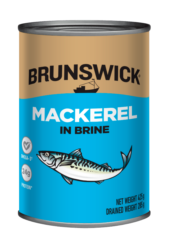 Brunswick<sup>®</sup> Mackerel in Brine – 425g