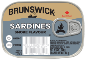 Brunswick<sup>®</sup> Sardines Smoke Flavour – 106g