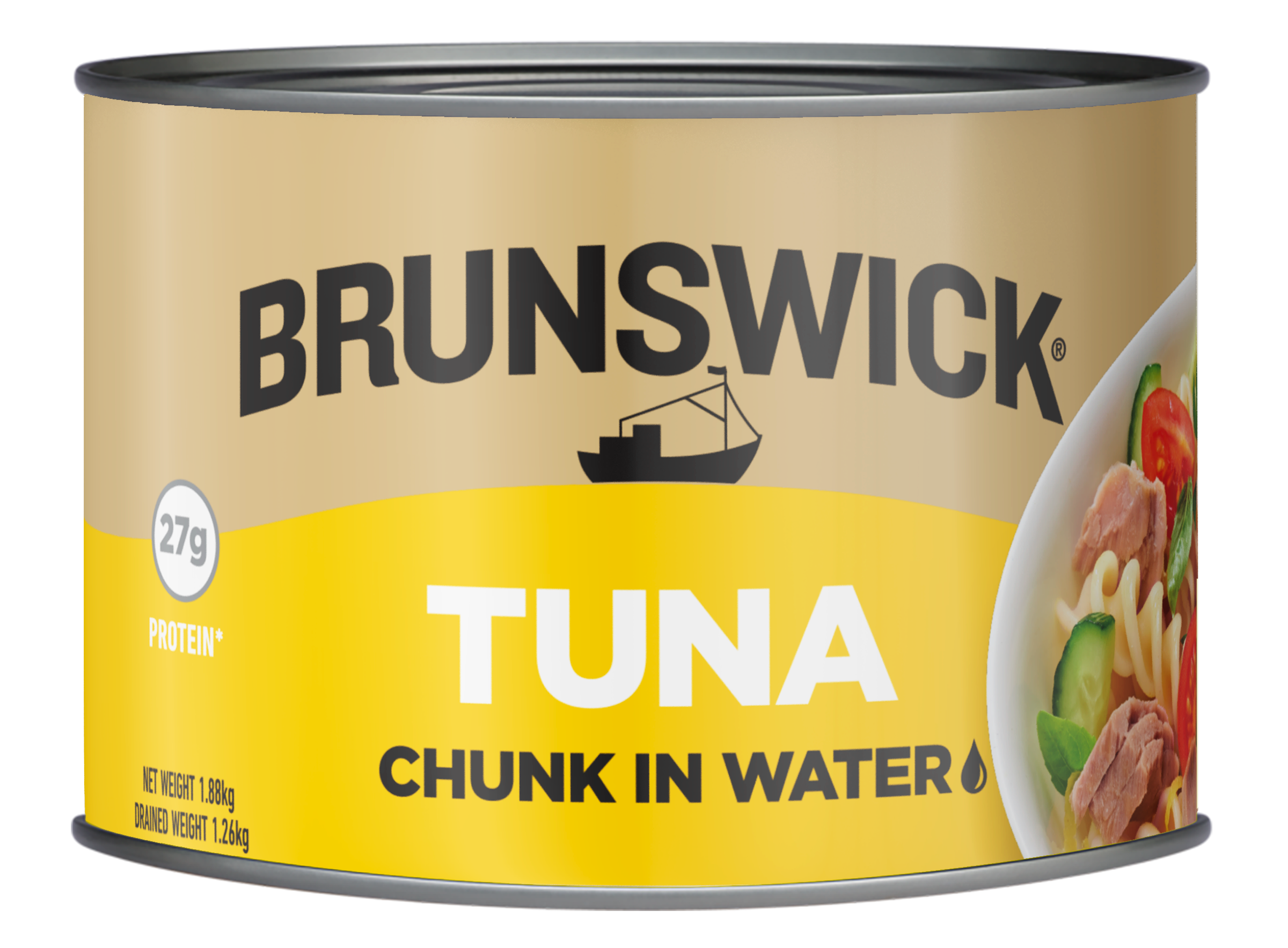 Brunswick Chunk Tuna in Water – 1.88kg