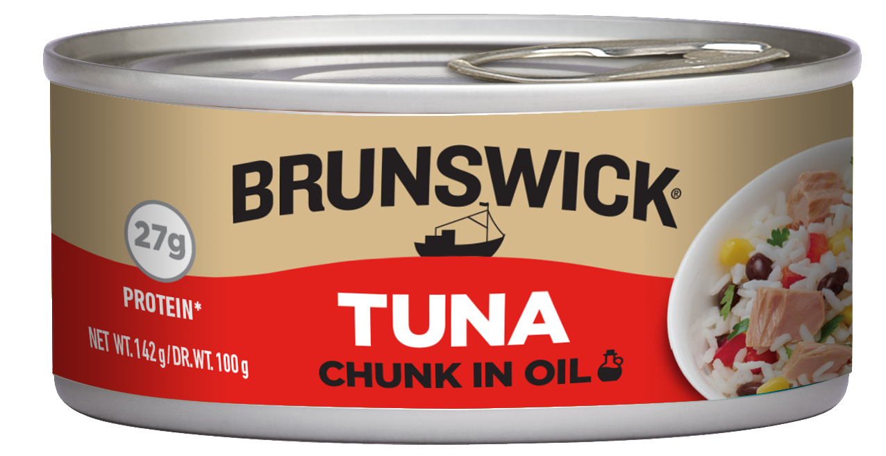 Brunswick<sup>®</sup> Chunk Tuna in Oil – 142g
