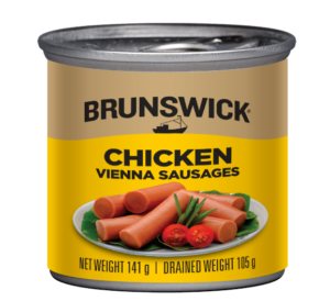 Brunswick<sup>®</sup> Chicken Vienna Sausages – 141g