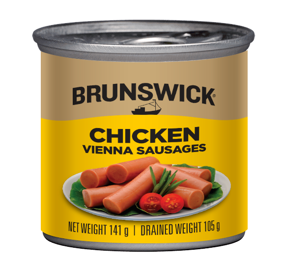 Brunswick<sup>®</sup> Chicken Vienna Sausages – 141g