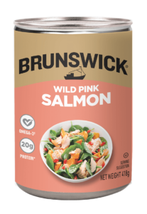 Brunswick<sup>®</sup> Wild Pink Salmon – 418 g