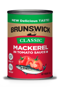 Brunswick<sup>®</sup> Classic Mackerel In Tomato Sauce – 425g